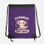 Strange But Cute-None-Drawstring-Bag-NMdesign