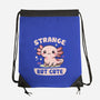 Strange But Cute-None-Drawstring-Bag-NMdesign