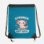 Strange But Cute-None-Drawstring-Bag-NMdesign