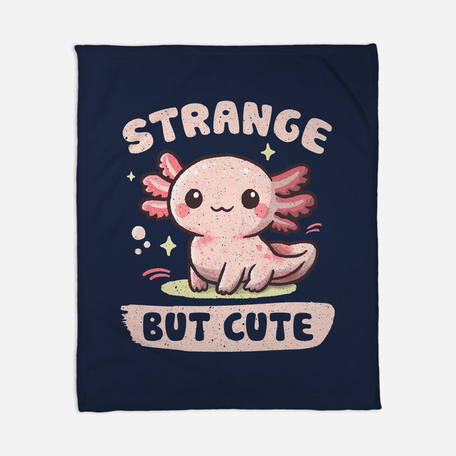 Strange But Cute-None-Fleece-Blanket-NMdesign