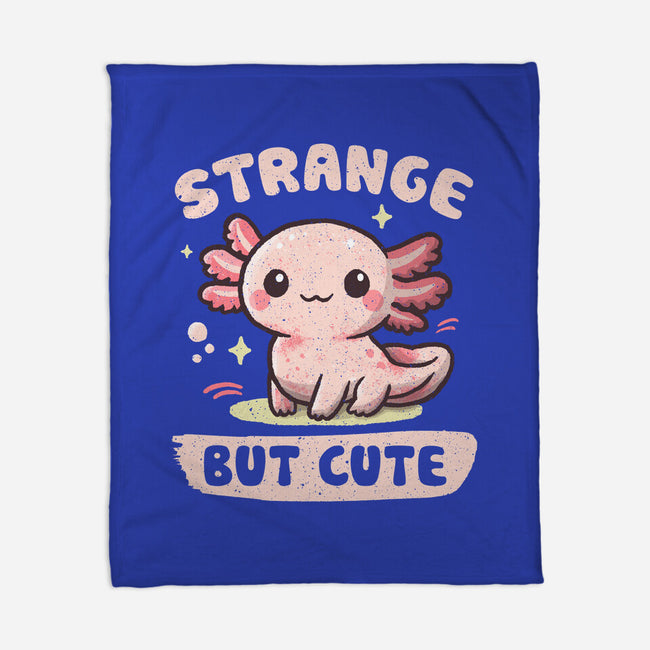 Strange But Cute-None-Fleece-Blanket-NMdesign