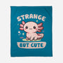 Strange But Cute-None-Fleece-Blanket-NMdesign