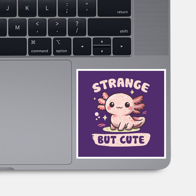 Strange But Cute-None-Glossy-Sticker-NMdesign