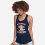 Strange But Cute-Womens-Racerback-Tank-NMdesign
