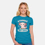 Strange But Cute-Womens-Fitted-Tee-NMdesign