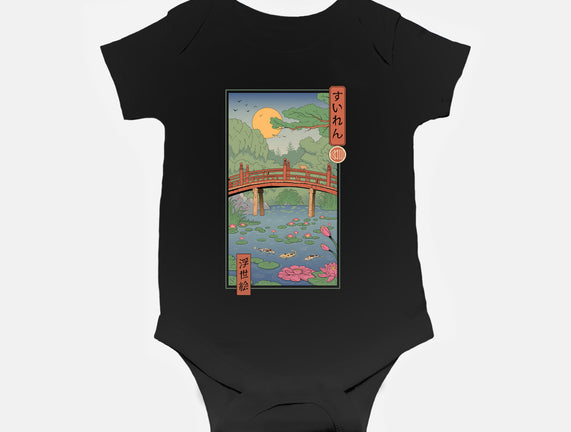 Water Lilies Ukiyo-e