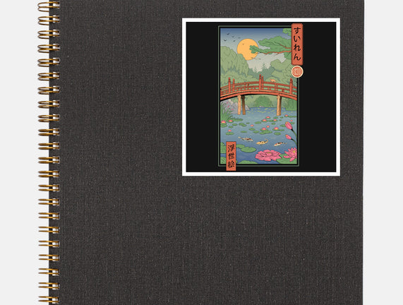 Water Lilies Ukiyo-e