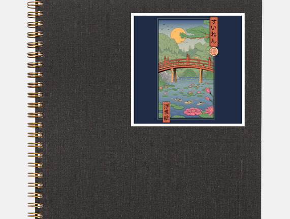 Water Lilies Ukiyo-e