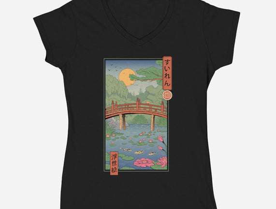 Water Lilies Ukiyo-e