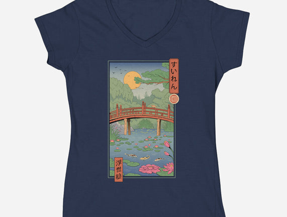 Water Lilies Ukiyo-e