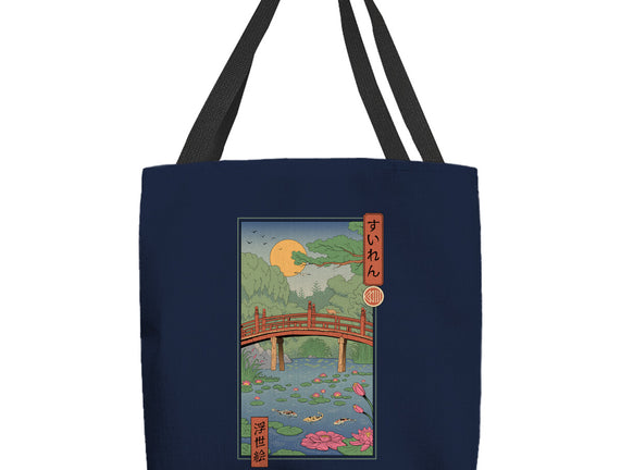 Water Lilies Ukiyo-e