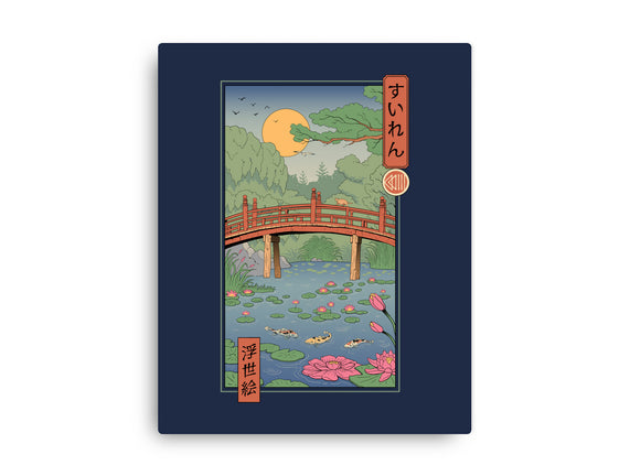 Water Lilies Ukiyo-e