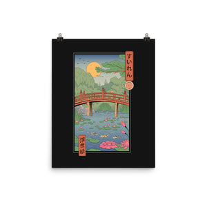 Water Lilies Ukiyo-e