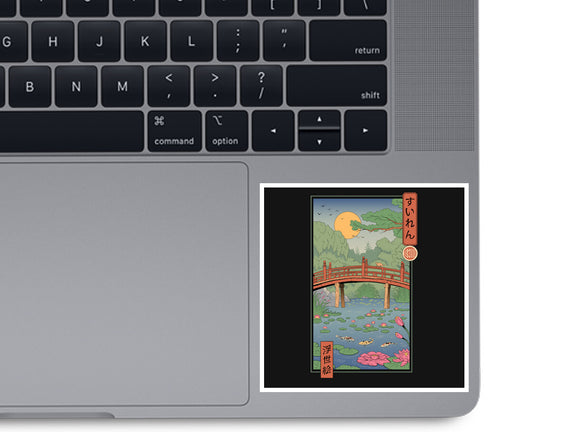 Water Lilies Ukiyo-e