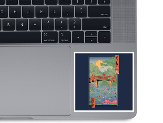 Water Lilies Ukiyo-e