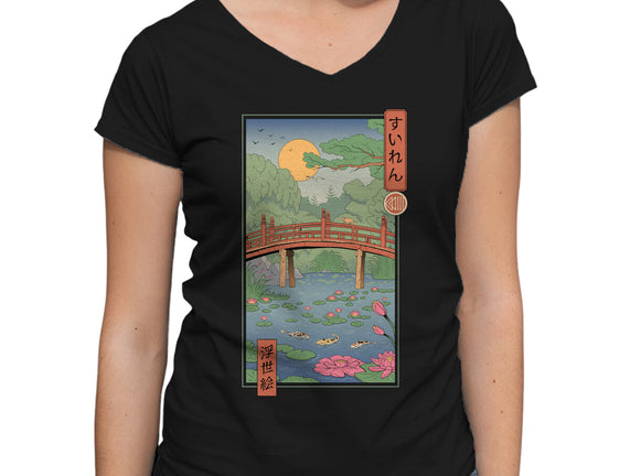 Water Lilies Ukiyo-e