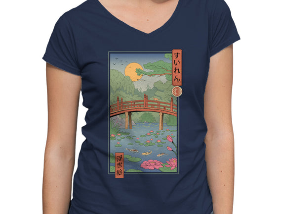Water Lilies Ukiyo-e