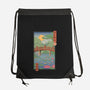 Water Lilies Ukiyo-e-None-Drawstring-Bag-vp021