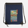 Water Lilies Ukiyo-e-None-Drawstring-Bag-vp021