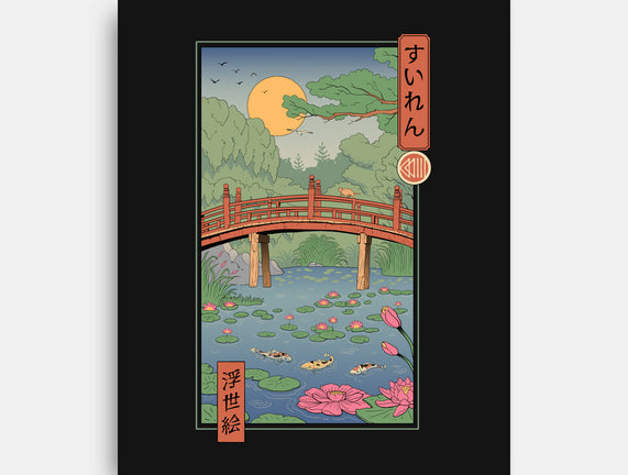 Water Lilies Ukiyo-e