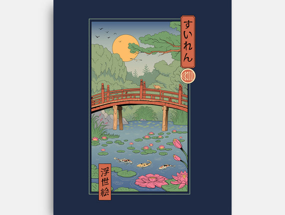 Water Lilies Ukiyo-e