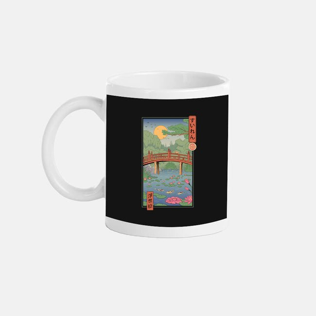 Water Lilies Ukiyo-e-None-Mug-Drinkware-vp021