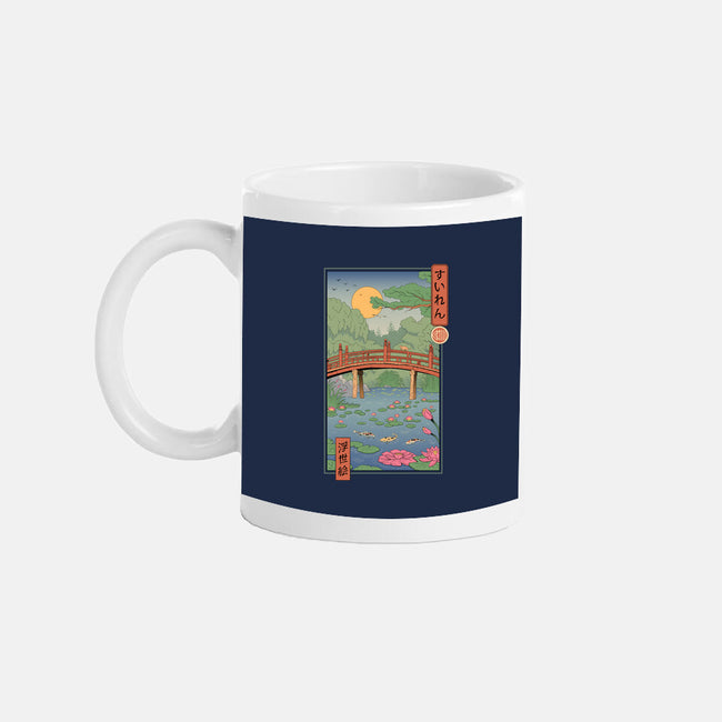 Water Lilies Ukiyo-e-None-Mug-Drinkware-vp021