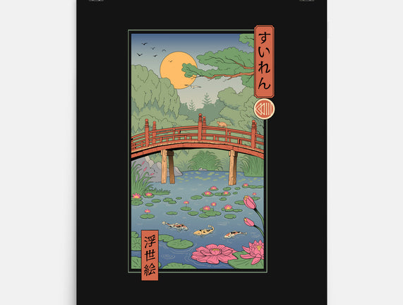 Water Lilies Ukiyo-e