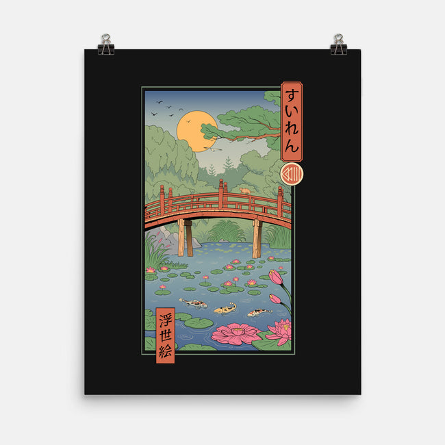 Water Lilies Ukiyo-e-None-Matte-Poster-vp021