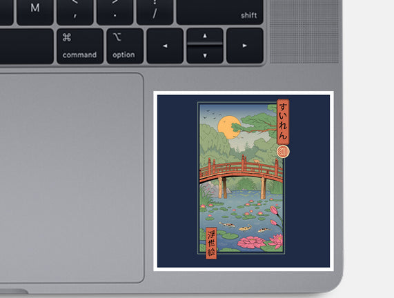 Water Lilies Ukiyo-e