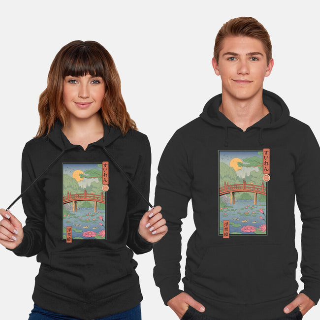 Water Lilies Ukiyo-e-Unisex-Pullover-Sweatshirt-vp021
