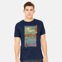 Water Lilies Ukiyo-e-Mens-Heavyweight-Tee-vp021