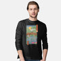 Water Lilies Ukiyo-e-Mens-Long Sleeved-Tee-vp021