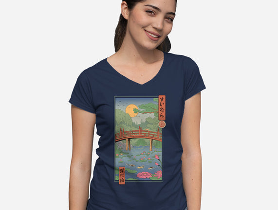 Water Lilies Ukiyo-e
