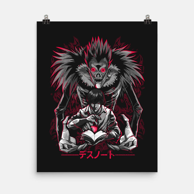 My Friend The Shinigami-None-Matte-Poster-Diego Oliver