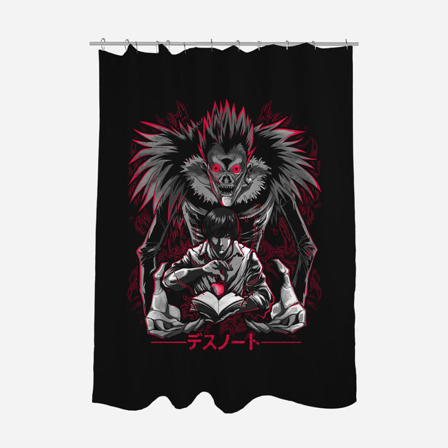 My Friend The Shinigami-None-Polyester-Shower Curtain-Diego Oliver