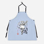 Chronicle Of Magic Sumi-E-Unisex-Kitchen-Apron-Astrobot Invention