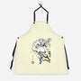 Chronicle Of Magic Sumi-E-Unisex-Kitchen-Apron-Astrobot Invention