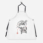 Chronicle Of Magic Sumi-E-Unisex-Kitchen-Apron-Astrobot Invention