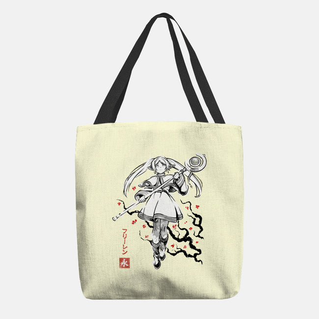 Chronicle Of Magic Sumi-E-None-Basic Tote-Bag-Astrobot Invention