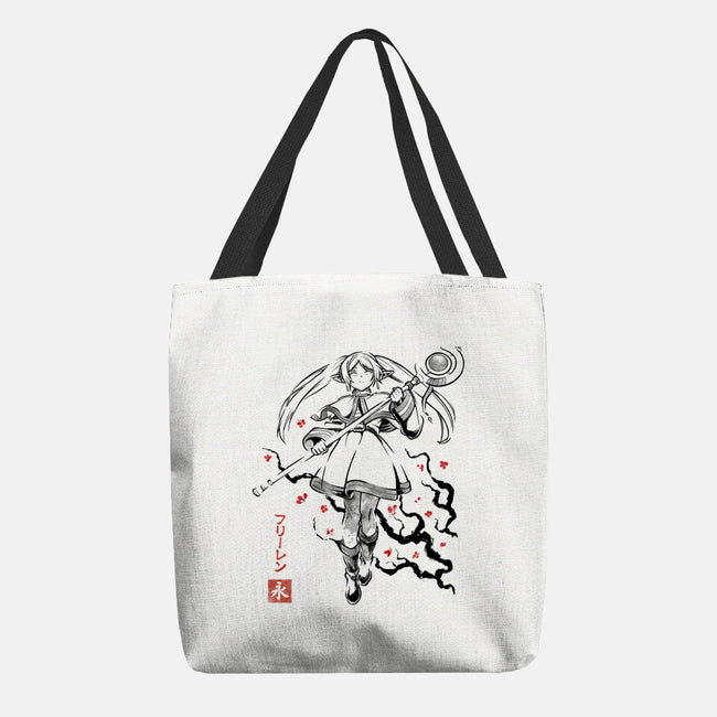 Chronicle Of Magic Sumi-E-None-Basic Tote-Bag-Astrobot Invention