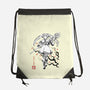 Chronicle Of Magic Sumi-E-None-Drawstring-Bag-Astrobot Invention