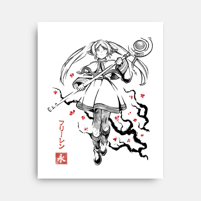 Chronicle Of Magic Sumi-E-None-Stretched-Canvas-Astrobot Invention