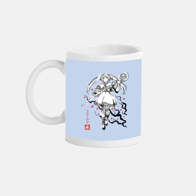 Chronicle Of Magic Sumi-E-None-Mug-Drinkware-Astrobot Invention