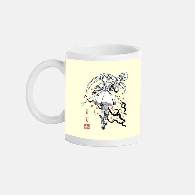 Chronicle Of Magic Sumi-E-None-Mug-Drinkware-Astrobot Invention