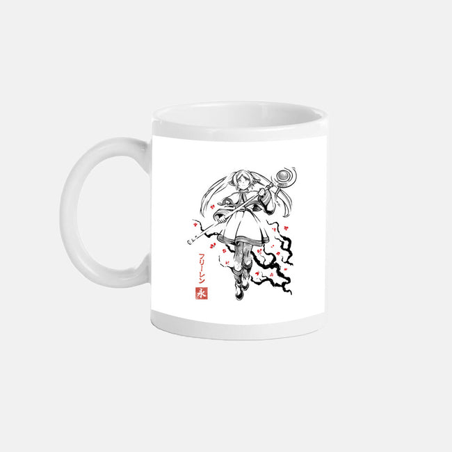 Chronicle Of Magic Sumi-E-None-Mug-Drinkware-Astrobot Invention