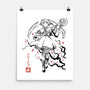 Chronicle Of Magic Sumi-E-None-Matte-Poster-Astrobot Invention