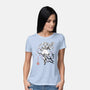 Chronicle Of Magic Sumi-E-Womens-Basic-Tee-Astrobot Invention