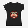 The Dungeon Master Approves-Womens-V-Neck-Tee-DaniGuedes