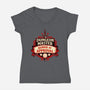 The Dungeon Master Approves-Womens-V-Neck-Tee-DaniGuedes